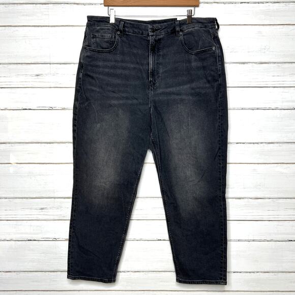 American Eagle Outfitters Black Straight Leg Jeans - Picture 1 of 8